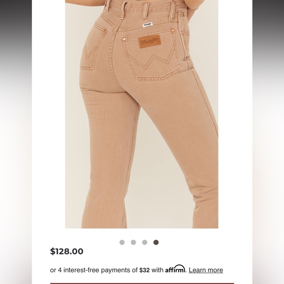 Wanderer Wrangler Flares NWT 32x32 - Picture 2 of 9